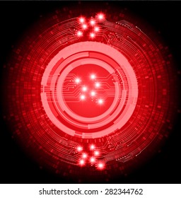 dark red color Light Abstract Technology background for computer graphic website internet and business. circuit. vector illustration. silver. infographics. stars