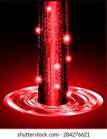 dark red color Light Abstract Technology background for computer graphic website internet and business. circuit. vector illustration. pixel. mosaic. infographics. silver. glow. beam.neon