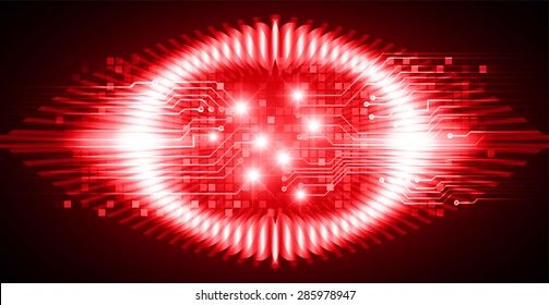 dark red color Light Abstract Technology background for computer graphic website internet and business. circuit. vector illustration. infographics. spark, sparkle