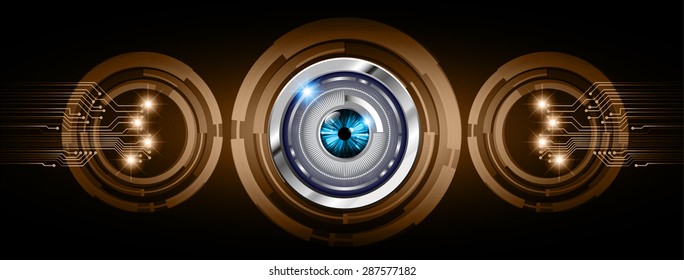 dark red color Light Abstract Technology background for computer graphic website internet and business. circuit. vector illustration. info graphics. wave. beam. ray. eye. eyeball. Spark