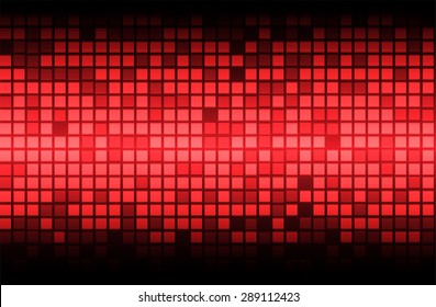 Dark red color Light Abstract pixels Technology background for computer graphic website internet. mosaics. Table, point. dot