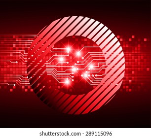 dark red color Light Abstract Technology background for computer graphic website internet and business. circuit. vector illustration. abstract digital . infographics. Grid mesh table