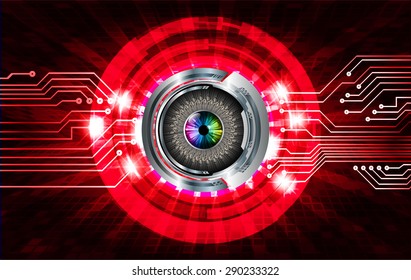 dark red color Light Abstract Technology background for computer graphic website internet and business. circuit. vector illustration. abstract digital . silver. infographics. eye.