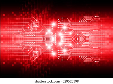Dark red color Light Abstract Technology background for computer graphic website internet and business. circuit. vector illustration. infographics. motion move blur.neon. pixel.