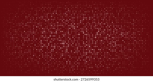 Dark Red Dotted Abstract Background For Tech, Design, Digital Projects, And Presentations eps10