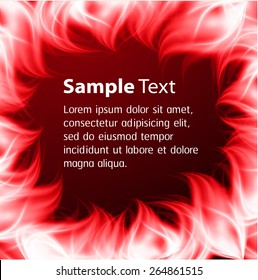Dark red fire Light Abstract Technology background for computer graphic website internet and business. text box. Brochure. card. banner. label.