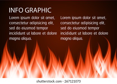 Dark red fire Light Abstract Technology background for computer graphic website internet business. text box. Brochure. card. banner. label.