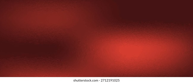 Fundo de textura de folha de papel vermelho escuro, luz abstrata e design metálico gradiente escuro

