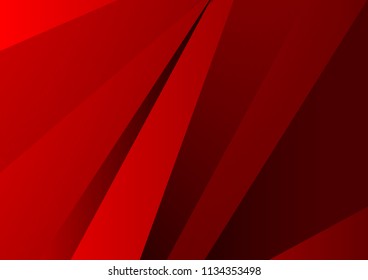 Dark red geometric abstract vector background with copy space