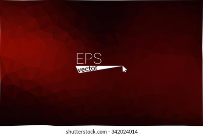 Dark red geometric rumpled triangular low poly origami style gradient illustration graphic background. Vector polygonal design for your business. Dark red geometric rumpled triangular low poly origami style gradient illustration graphic background. Vector polygonal design for your business.
