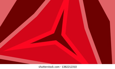 Dark Red Geometric Shapes Background