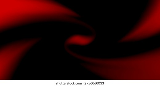 Dark red gradient background. Abstract smooth hot color gradation wallpaper. Vibrant intense blurred backdrop for banner, poster, leaflet, brochure, booklet. Fiery red orange overlay. Vector