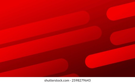 Dark red gradient background with diagonal shape elements, creating a bold and dynamic abstract design. Perfect for branding, posters, web design, and digital artwork. High-quality EPS vector.