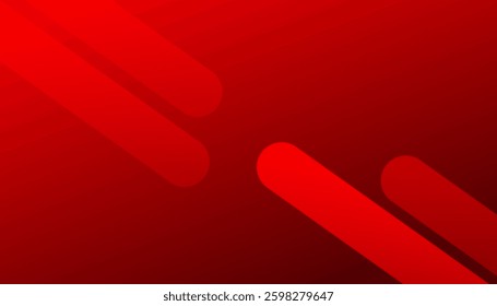 Dark red gradient background with diagonal shape elements, creating a bold and dynamic abstract design. Perfect for branding, posters, web design, and digital artwork. High-quality EPS vector.