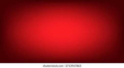 Fondo degradado rojo oscuro con efecto de foco rojo brillante, diseño abstracto dramático ideal para la marca de lujo, carteles, imágenes del escenario y composiciones modernas audaces.