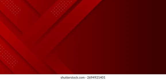 Fundo de gradiente vermelho escuro com linhas geométricas em camadas