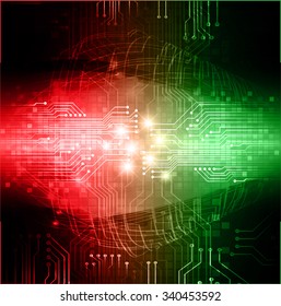 dark red green color Light Abstract Technology background for computer graphic website internet and business.