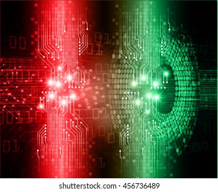 dark red green color Light Abstract Technology background for computer graphic website internet and business.circuit.illustration. abstract digital. infographics. motion move blur.neon. eye