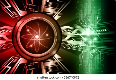 dark red green Light Abstract Technology background for computer graphic website internet and business. illustration. infographics. binary code vector.Spark.molecule atom electron neutron nuclear.