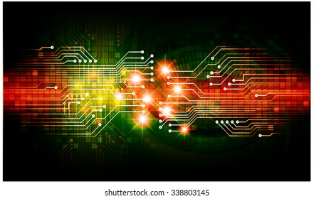 dark red green Light Abstract Technology background for computer graphic website internet and business. circuit. illustration. digital. infographics. binary code background. www.vector.Spark. gear