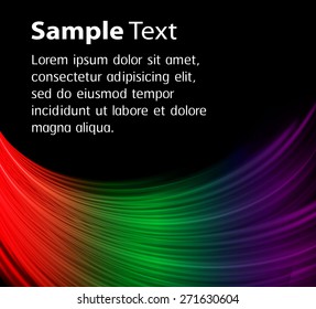 Dark red green purple Light Abstract Technology background for computer graphic website internet. text box. Brochure. card. banner. label. black background.