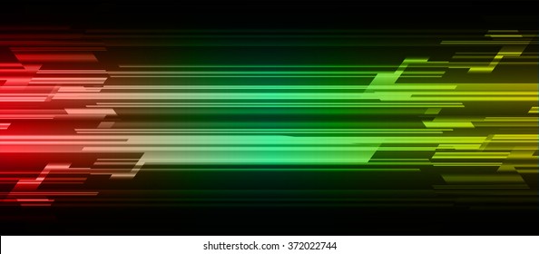 Dark red green yellow Light Abstract Technology background for computer graphic website internet and business. move