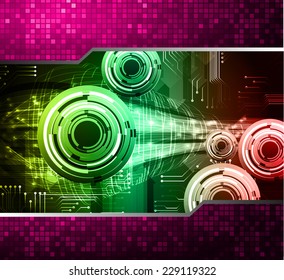 Dark red green yellow pink Light Abstract Technology background for computer graphic website internet. circuit board. text box