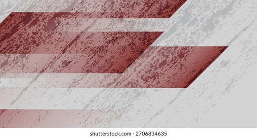 Dark red and grey grunge stripes abstract banner design. modern creative trendy design