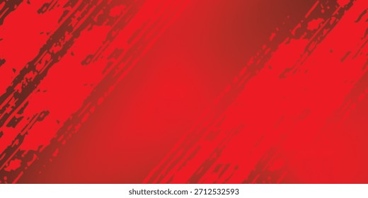 Fondo abstracto gradiente grunge rojo oscuro con ruido granulado.