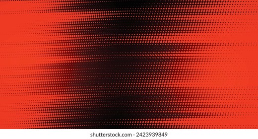 Dark red grunge stripes abstract banner design. Geometric technology vector background