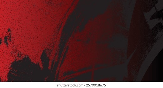 Dark red grunge stripes abstract banner design