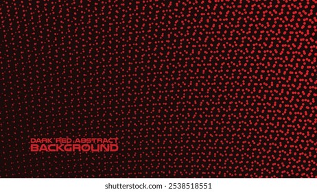 Dark Red Halftone Abstract Background for Backdrop or Presentation