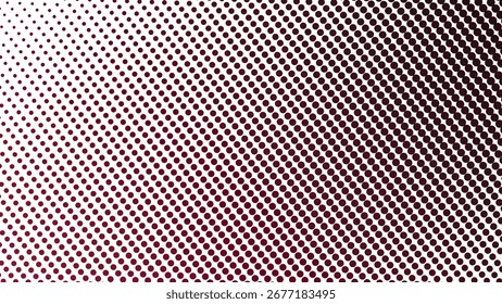 Dark red halftone abstract background for modern digital poster graphic wallpaper and web design