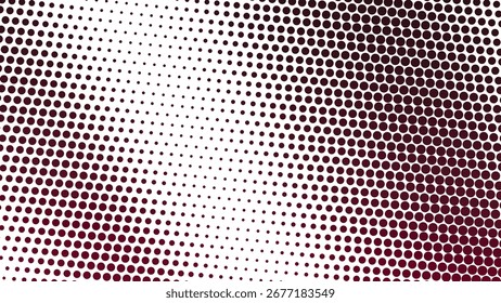 Fondo abstracto de semitono rojo oscuro para el Fondo de pantalla gráfico y el Diseño web del cartel digital moderno