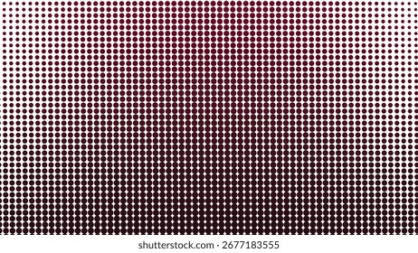 Dark red halftone abstract background for modern digital poster graphic wallpaper and web design