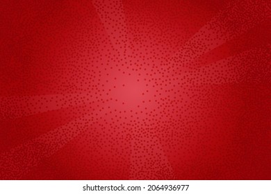 Dark Red Halftone Christmas Background. Scarlet, Light Purple Half Tone Christma Vector Pattern with Dots, Gradients and Glowing Stars for Web Layout