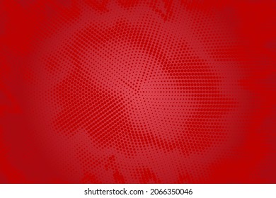 Dark Red Halftone Christmas Background. Scarlet, Light Purple Half Tone Christma Vector Pattern with Dots, Gradients and Glowing Stars for Web Layout
