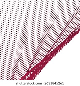 Dark Red Halftone Seamless Pattern Background