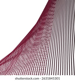 Dark Red Halftone Seamless Pattern Background