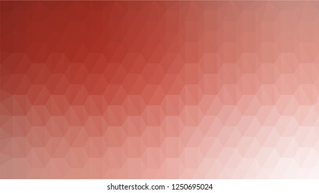 Dark Red, hexagon low poly, mosaic pattern background, Vector polygonal illustration graphic, Origami style with gradient,  racio 1:1.777 Ultra HD, 8K