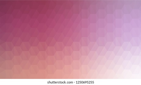 Dark Red, hexagon low poly, mosaic pattern background, Vector polygonal illustration graphic, Origami style with gradient,  racio 1:1.777 Ultra HD, 8K