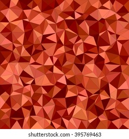 Dark red irregular triangle mosaic vector background design