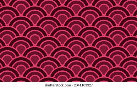 dark red japanese patterned background vektor