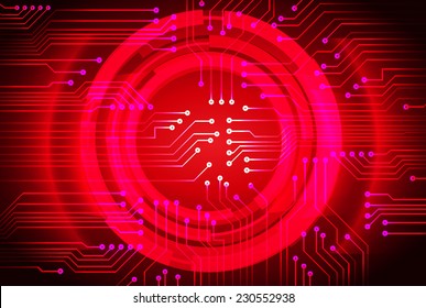 Dark red Light Abstract Technology background for computer graphic website internet. circuit. 