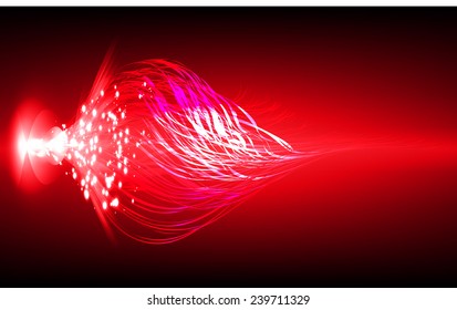 Dark red Light Abstract Technology background for computer graphic website internet. wave. 