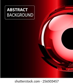Dark red Light Abstract Technology background for computer graphic website internet and business. eye. text box card. Brochure.