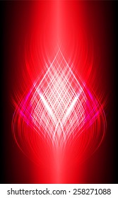 Dark red Light Abstract Technology background for computer graphic website internet. Brochure. card. wave