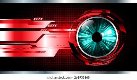 Dark red Light Abstract Technology background for computer graphic website internet. text box. Brochure. card. silver. green eye