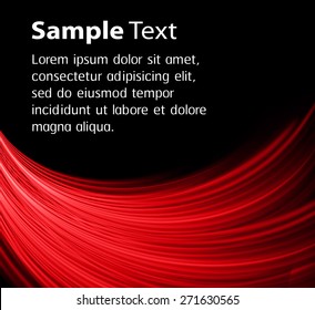 Dark red Light Abstract Technology background for computer graphic website internet. text box. Brochure. card. banner. label. black background.