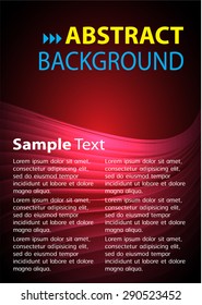 dark red Light Abstract Technology background computer graphic website internet and business. vector illustration. text box. Brochure. card. banner flyer magazine. Design label.